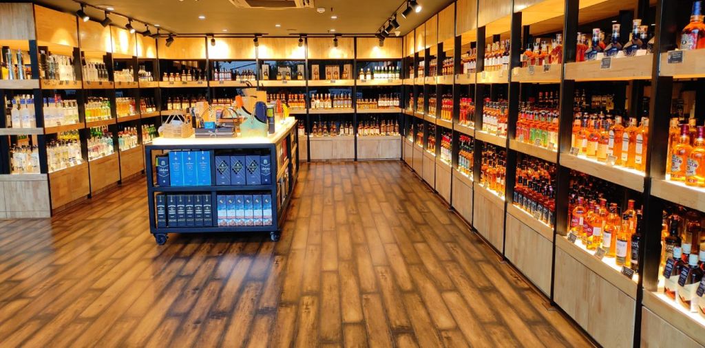 Premium wine collection at BL Wines Liquor Boutique Hyderabad